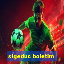 sigeduc boletim